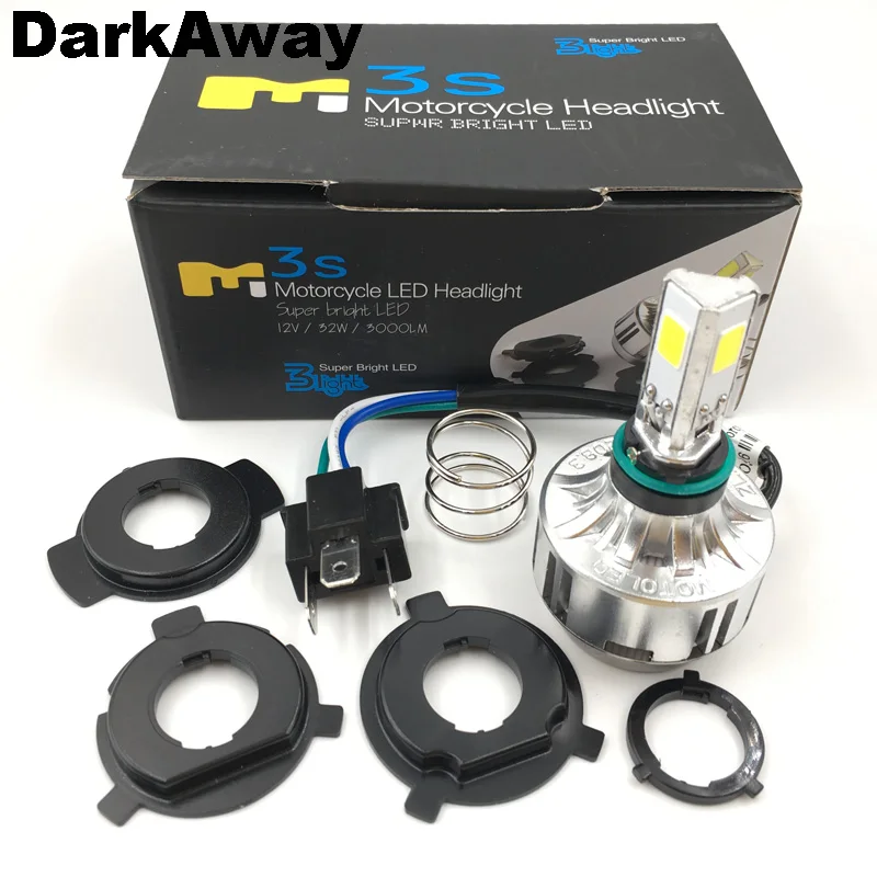 Motorcycle LED Headlight LH-M3SH4-1