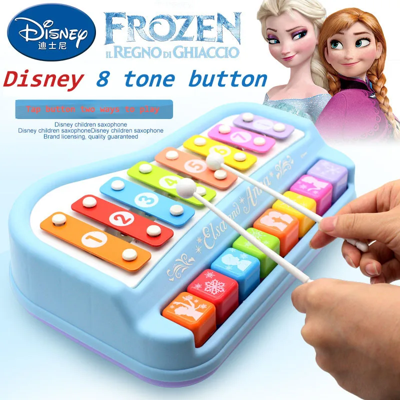 

Disney children's hand knock on the piano baby puzzle piano beat toy Frozen multi-function fun knock on the piano girls toys