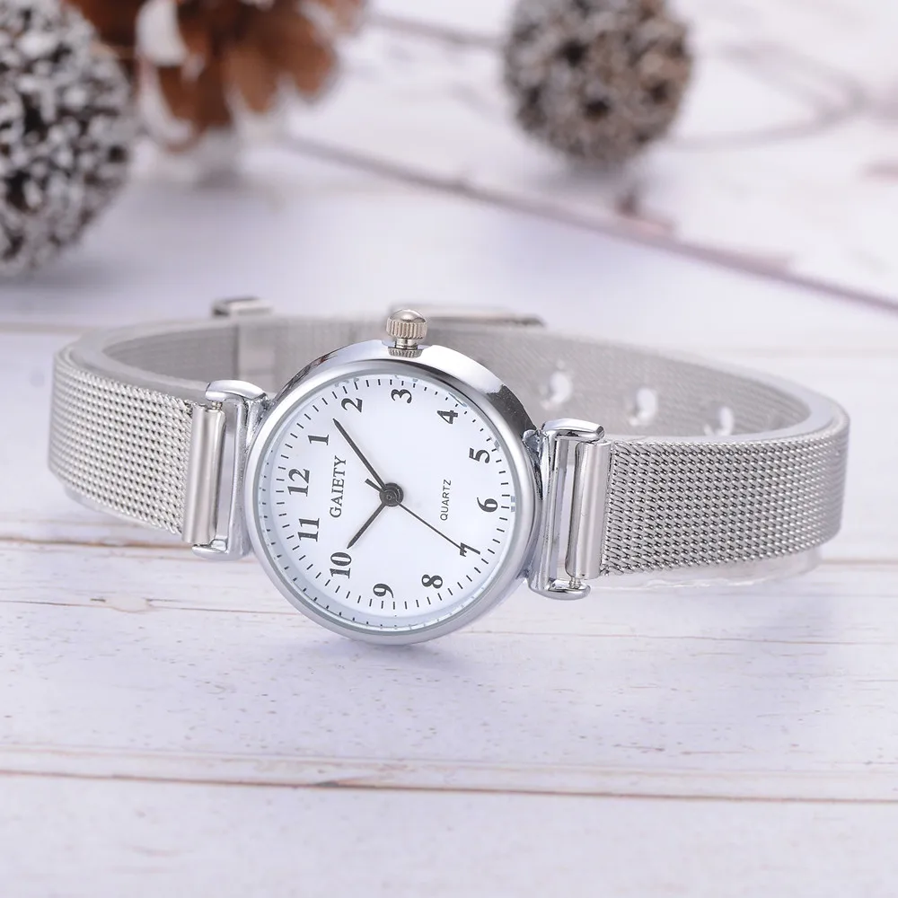GAIETY женские повседневные кварцевые наручные часы с ремешком-сеткой аналоговые наручные часы для женщин женские часы relogio feminino Dropshipp S