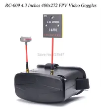 VR RC 009 4 3 Inches 480x272 FPV Video Goggles 5 8G 40CH Raceband Auto Searching
