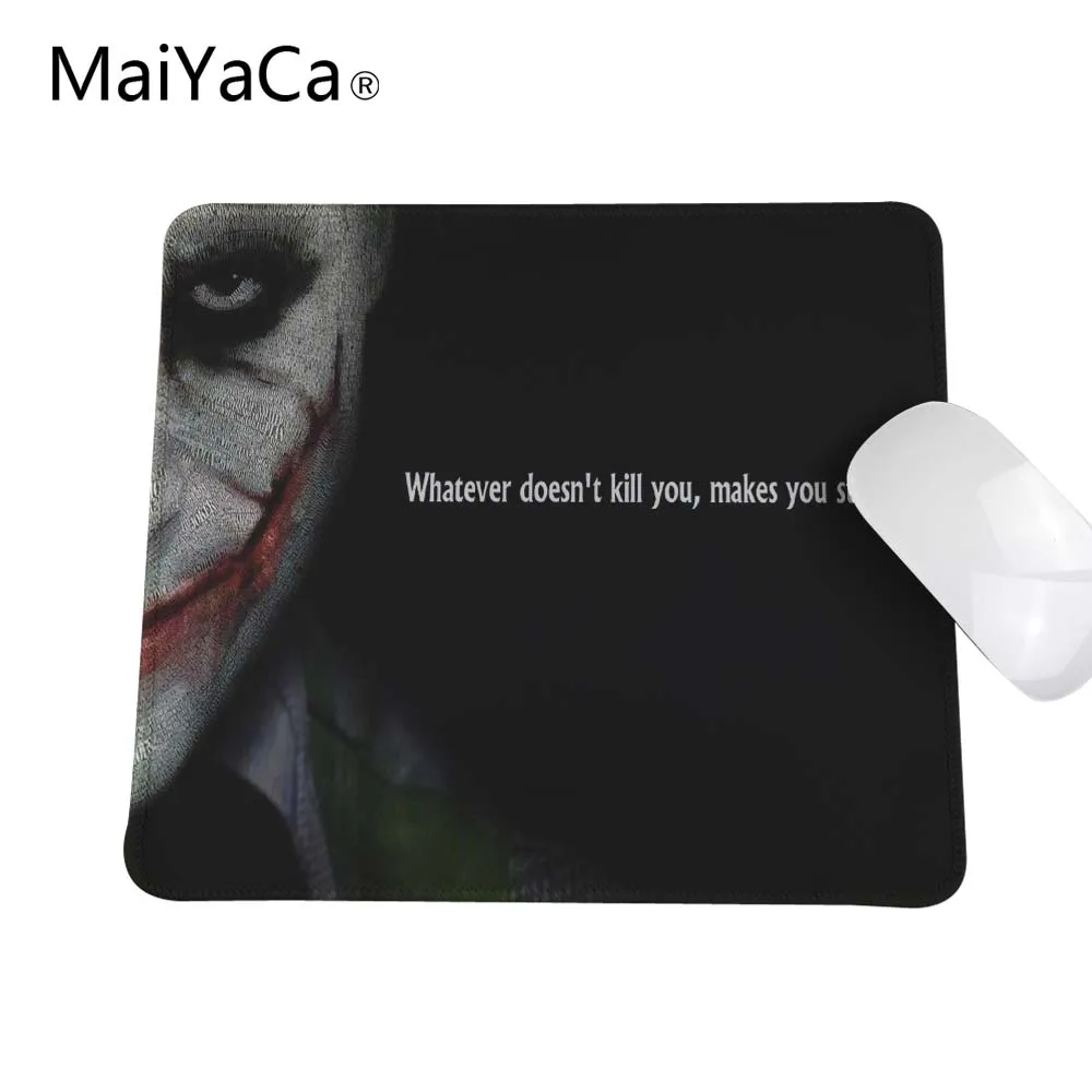 Quotes Jocker Computer Mousepad Gaming Padmouse Gamer Mat