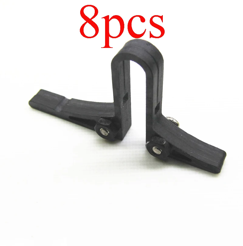 

8PCS 94780 2mm Carbon Fiber Anti-hanging Parts Anti-rolling Meet Tamiya Rules for RC Tamiya Mini 4WD Racing Car 19mm Guide Wheel