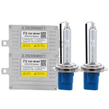 SKYJOYCE Автомобильная фара 55 Вт К 5500 HID ксеноновый Комплект AC 55 Вт DLT F5 Быстрый яркий HID Балласт Ксенон H7 H11 H3 9005 9006 H1 HID Лампа Комплект