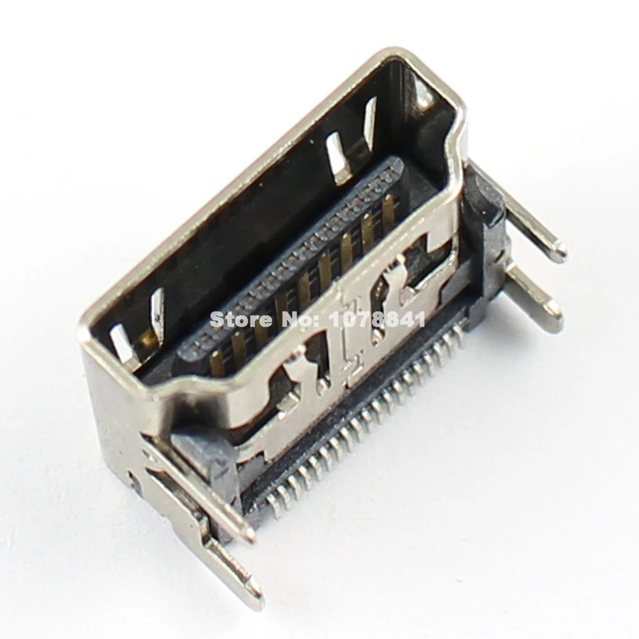 10 шт. в партии Новый HDMI 19 контактный разъем SMT SMD Jack 4 ножки|4 pin female connector|4 femalel connector |