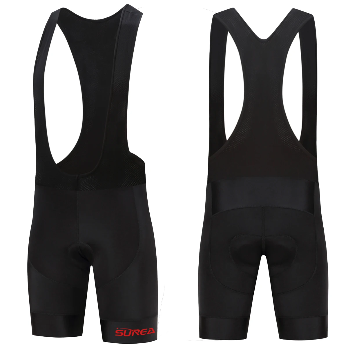 

SUREA logo 2019 Cycling Bib Shorts Summer Cycling Equipment Breathable 19D Gel Pad Moisture Wicking Bicycle Shorts Ropa Ciclismo