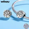 WOSTU-Cuenta para pulsera plata de primera ley Árbol de la vida, abalorio para brazalete, plata esterlina 100%, árbol de la vida, estilo clásico, CQC430 ► Foto 3/5