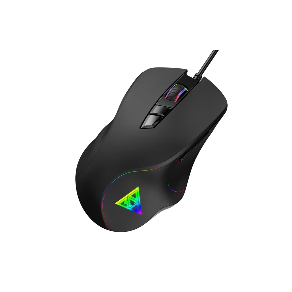 Новая Проводная игровая мышь игры освещения механические Проводная usb-мышь Интерфейс черный M18 один мышь для ПК
