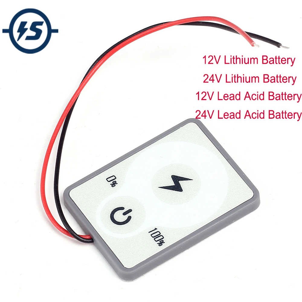 

Meter Tester 3S 7S 12V 24V Lithium Battery Lead Acid Battery Capacity Indicator Module LED Digital Display Touch Power Detection