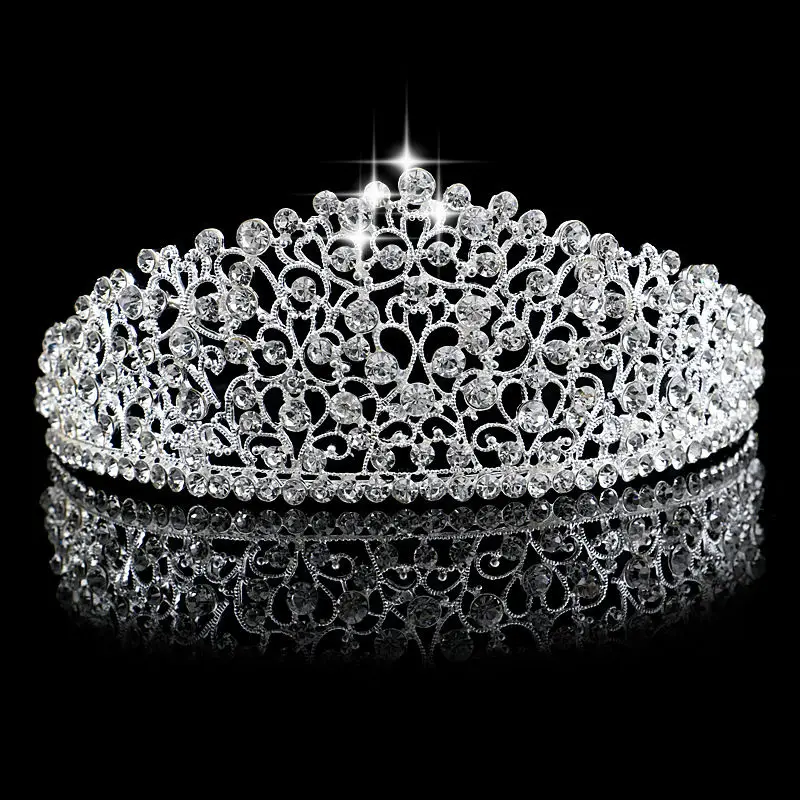 Мисс Вселенная Корона nova princesa Диана coroa де cristal e perola де cabelo Acessórios de casamento e тиара mikimoto Корона