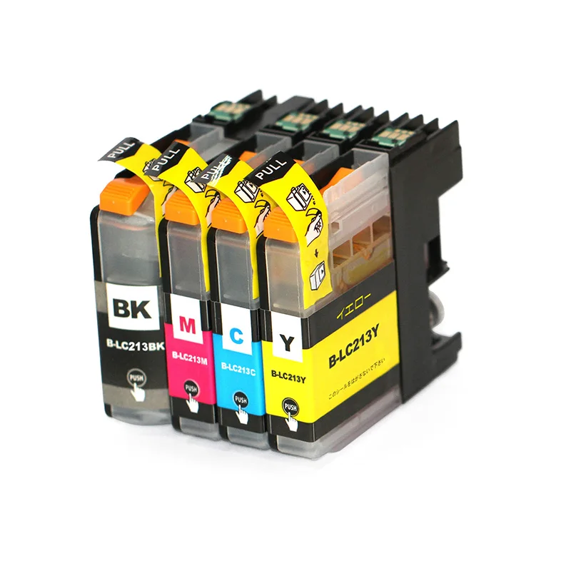 1set Compatible Ink Cartridge Lc213 For Brother Dcp J42n J4225n Mfc J47n Mfc J4725n Mfc J56cdw Mfc J57cdw Printer Inkjet Ink Cartridge Cartridge For Printerbrother Cartridge Aliexpress