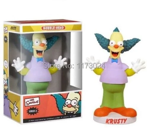 Funko Wacky Wobbler Pop Animación Clásica El Joker Simpsons Krusty Bobble  Head Muñeca Figura Juguetes|figure toy|wacky wobblerthe joker - AliExpress