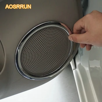 

AOSRRUN For Nissan Versa Sedan hatchback note SR 2014 2015 ABS 4 doors sound unit Cover Car accessories