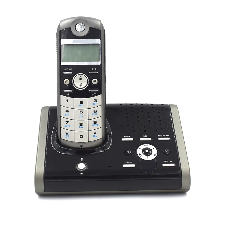 

Multi-language Digital Cordless Phone With Answer Machine Handfree Voice Mail Backlit Display Fixed Telephone For Office Home