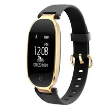 MeiBoAll S3 Смарт браслет для девочек Для женщин монитор сердечного ритма наручные Smartband женские Фитнес трекер Браслет