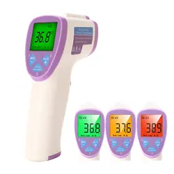 Диагностический инструмент цифровой термометр лба для маленьких Бесконтактный инфракрасный термометр тела Температура измерения 3-Цвет
