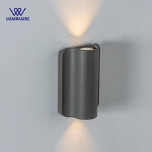 VW 10 Вт Светодиодный светильник для наружного освещения, водонепроницаемый современный светодиодный настенный светильник, алюминиевый светильник для двора, сада, коридора, крыльца, AC85-265V