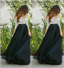 NEW!Kuhnliy cute style slash neck striped floor-length ball gown women dress empire spring summer dress party dress plus size