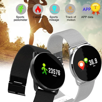 

Newest IP67 Waterproof Smart Bracelet Colorful Screen Heart Rate Monitor Blood Pressure Monitor SMS Notification Sport Tracker