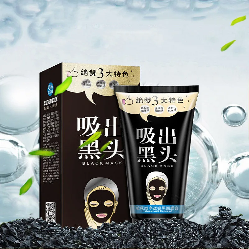 Уход за лицом OneSpring черная маска для ухода кожей лица сужение пор тушь ресниц