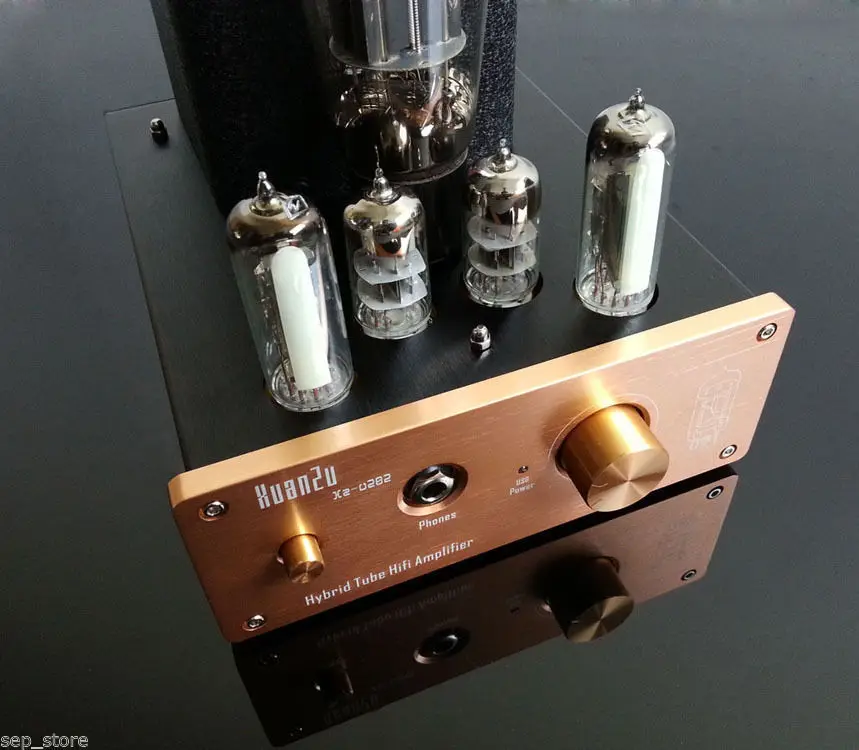 Hybrid Tube Hifi Amplifier USB DAC Decoder 6E2+6N3