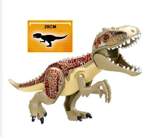 L030 комплект мир Юрского периода кирпича 2 парк динозавров Indominus Rex тираннозавров T-Rex Learnings Детский подарок игрушки L032