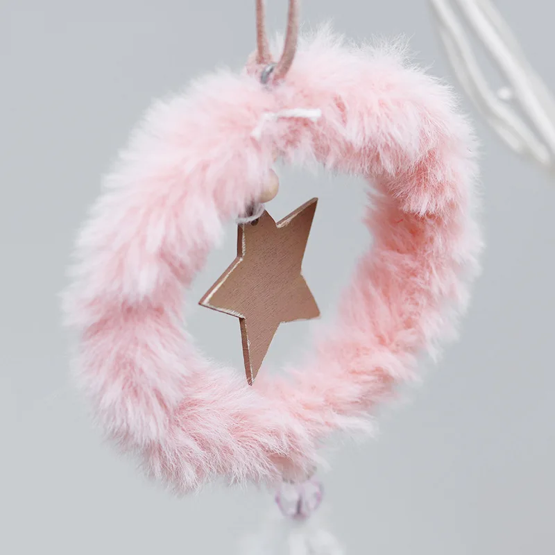 Creative Cute Pink Christmas Hanging Home Party Tree Ornament New Year Christmas Decorations For Home Birthday Gifts Ornaments