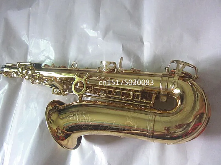 

New instrument Saxophone Alto golden R54 model free shipping high quality professional grade Beginner Adult