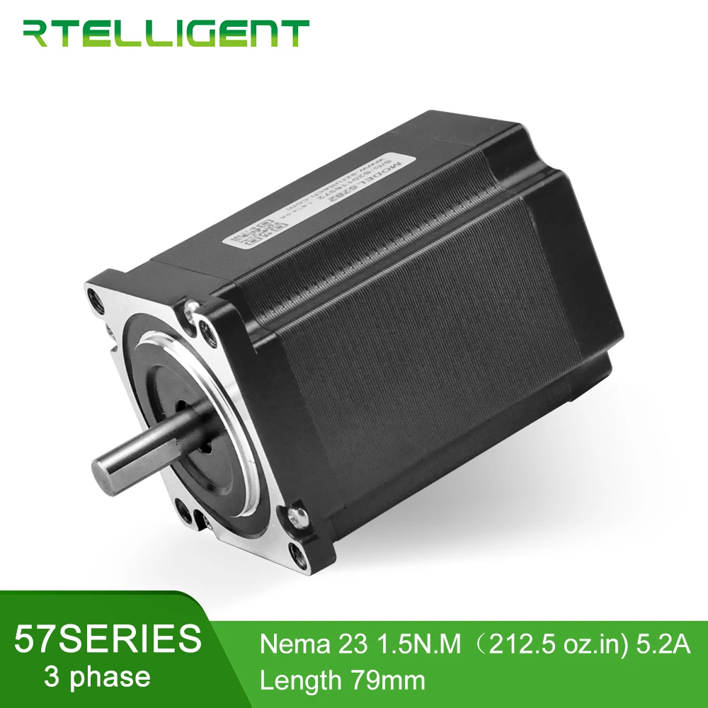 Шаговый двигатель Rtelligent 3 фазный шаговый Nema 23 6 свинцовый Nema23 57 1 2 градусов 0 9/Н. М