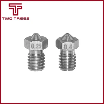 

3D printer 3D V6 Extra Nozzle - Stainless Steel Nozzle 0.25mm/0.4mm/0.8mm for 1.75/3.0 for 3D printer