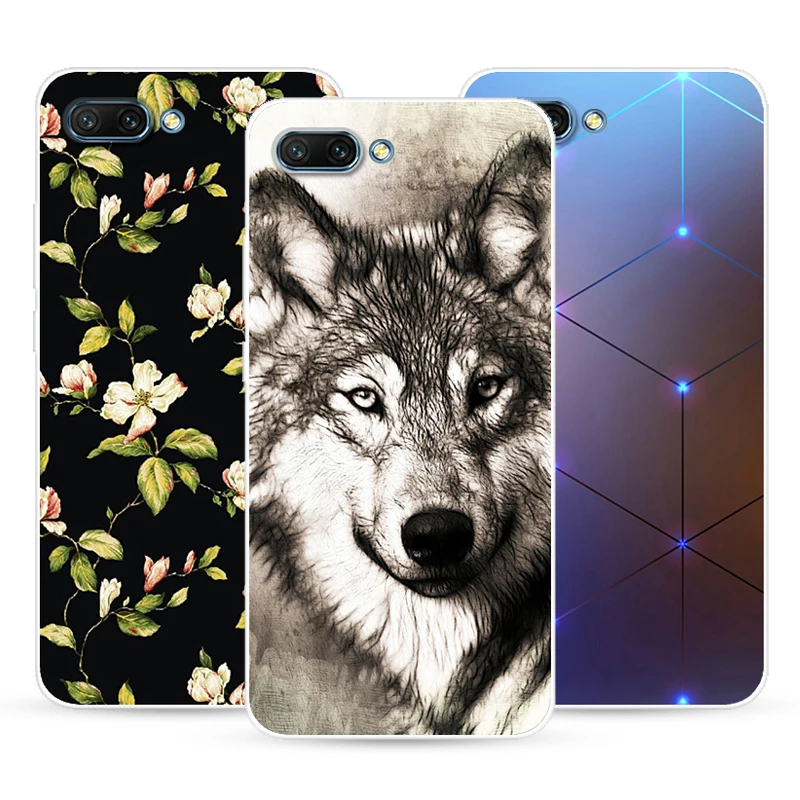Case For Huawei Honor 10 5.84 Inch Soft Transparent Printing Drawing Silicone Phone Cases Cover Gt |
