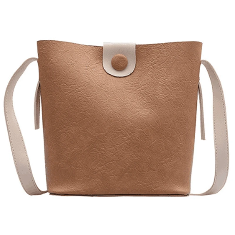 

AUAU-Fashion Messenger Bag Female Wild Bucket Mini Bag Spring And Summer New Handbag