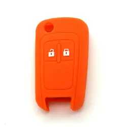 Практичный популярные мягкие силиконовые 2 кнопки ключа автомобиля случае комплекты чехлов для Chevrolet Aveo Lova Паруса Cruze Авто крышка protect shell