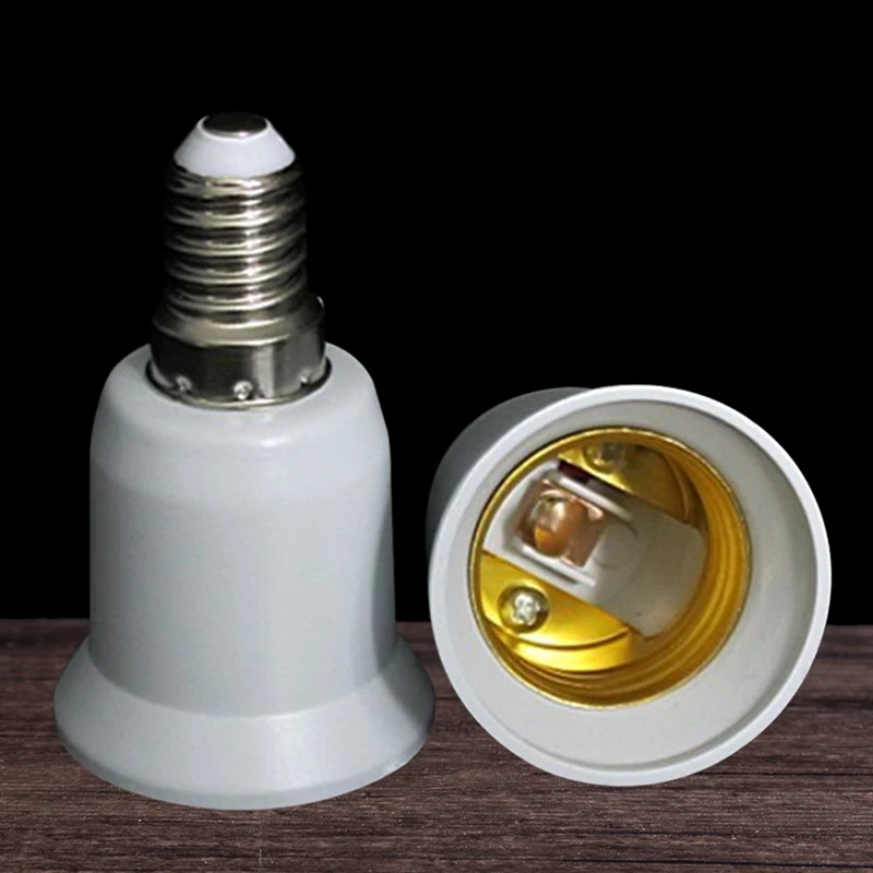Конвертер E14 для E27 адаптер переходник для розетки высокое качество Материал противопожарные гнездо адаптера держатель лампы