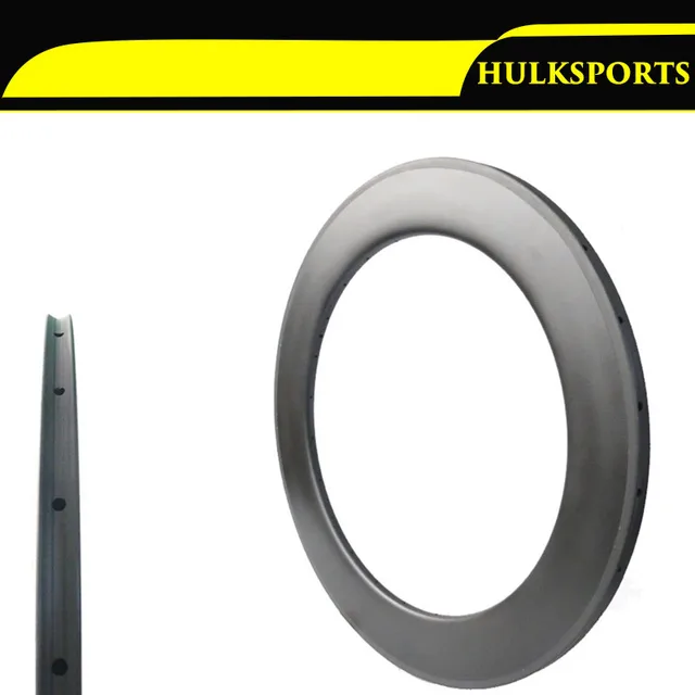 Cheap Carbon Rims 700c  Width 23mm Height 88mm Tubular Rim for Road Bicycle Wheels Bike Parts Carbon Rims 700 WR-88T-W23-S