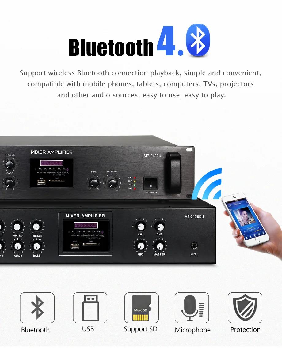 Горячая аудио и PA система для магазина bluetooth фоновая музыкальная система для отеля звуковая система ресторана