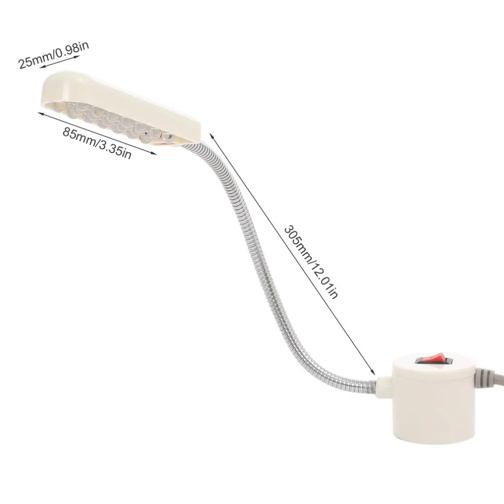 ICOCO 19 LED швейная машина светодиодная лампа рабочие лампы энергосберегающие с