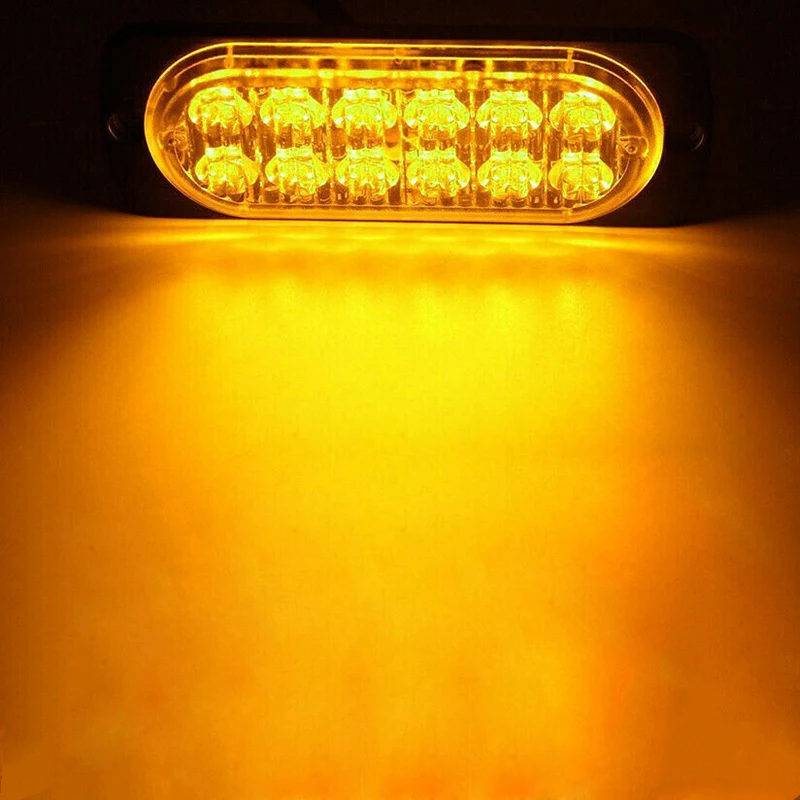 1 шт. 12LED светильник SMD 12 V-24 V цвет белый, красный, оранжевый, прицеп пикап Боковой габаритный фонарь указателя поворота караван трактор kart