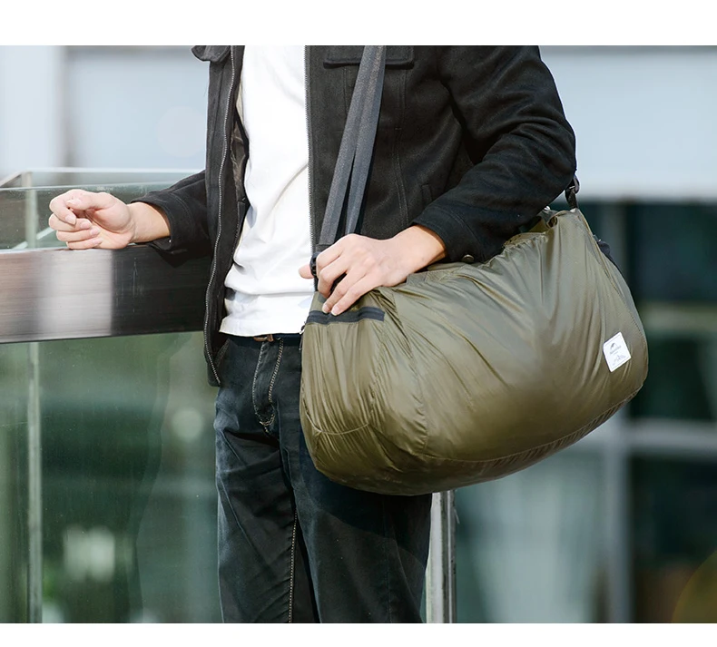 Silicone à Prova Bolsa de Viagem Bolsa de Ombro 32l ao ar Naturehike Dobrável Dwaterproof Água Bolsas Acampamento Unisex Ultraleve Livre Mochila Turística 20d 14 Esporte e Lazer