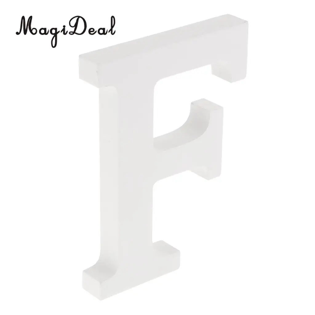 DIY Wooden Alphabet Letters Sign Plaque Wall Art Hanging Decor Decal Wedding Baby Shower Party DIY Decoration
