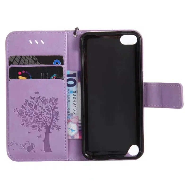 sFor Apple iPod Touch 6 Case iPod Touch 6 Case Cover Luxury Wallet PU Leather Case For iPod Touch 6 Flip Phone Cover (4)