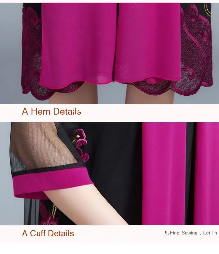 Лето-осень, женские платья из двух частей, винтажный сарафан с цветочной вышивкой, вечерние платья, женское платье размера плюс