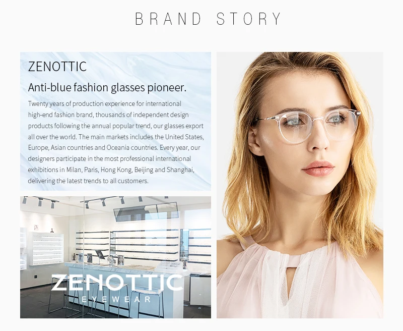 Acetate Prescription Glasses Frame Women Anti Blue Light CR39 Lenses Eyeglasses Female Square Spectacle Eyewear (13)
