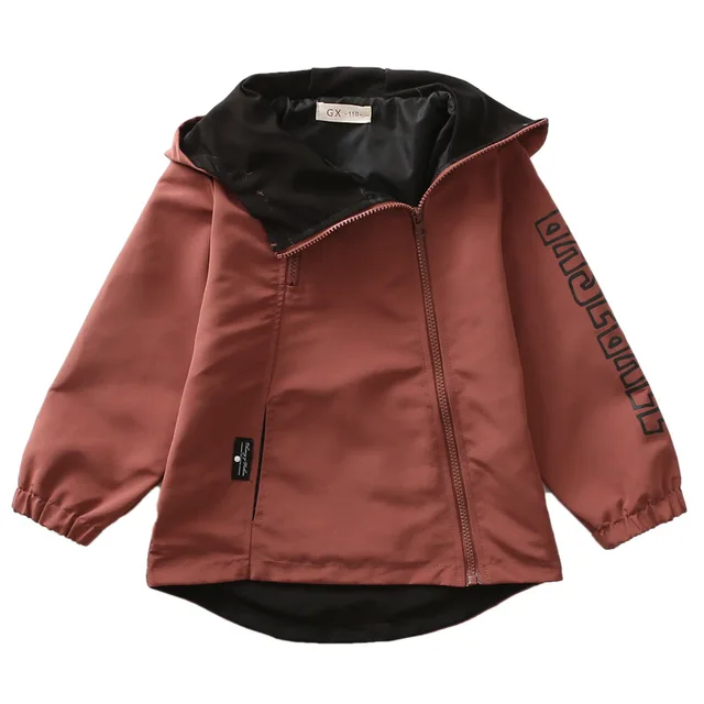 L SERVER Enfant Fille Coupe-Vent Thermique Veste de Transition Blouson Chaud Matelass/ée /à Capuche Trench-Coat Manteau Kaki Printemps et Automne