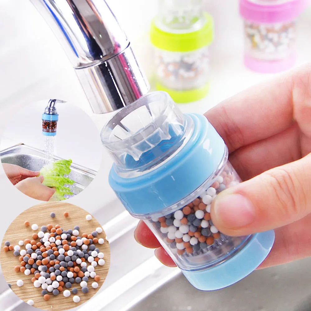 

Faucet Water Filter Home Kitchen Faucet Magnetized Water Purifier Heavy Metal Rust Sediment Purifier Home Accessories #Z