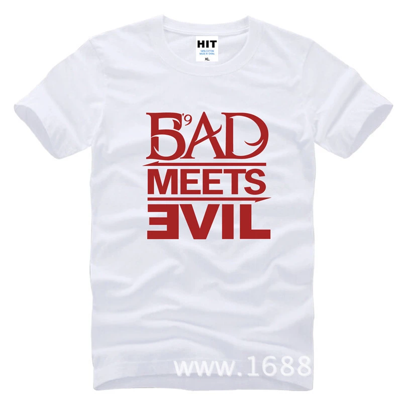エミネムbadは悪ラップロックメンズtシャツtシャツ男性15新半袖綿カジュアルトップティーcamisetas Masculina T Shirts For Men T Shirtshirt For Men Aliexpress