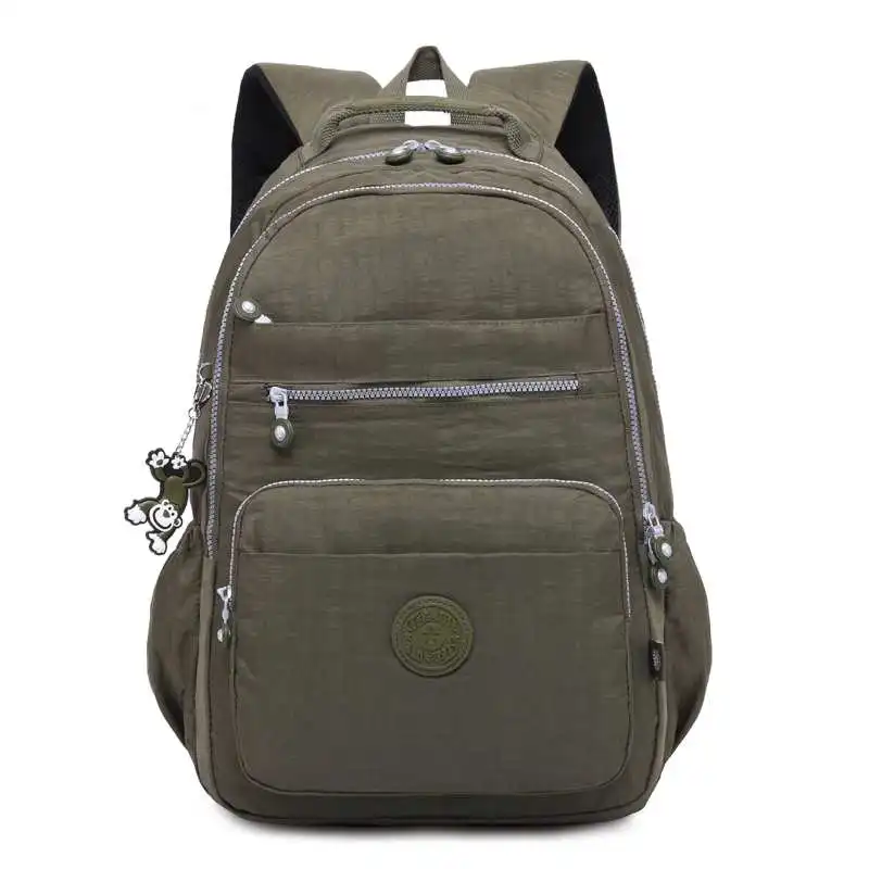 TEGAOTE брендовый нейлоновый рюкзак, Женский школьный рюкзак для девочек-подростков, Mochila, водонепроницаемый рюкзак для ноутбука, дорожные сумки, Sac A Dos - Цвет: Армейский зеленый