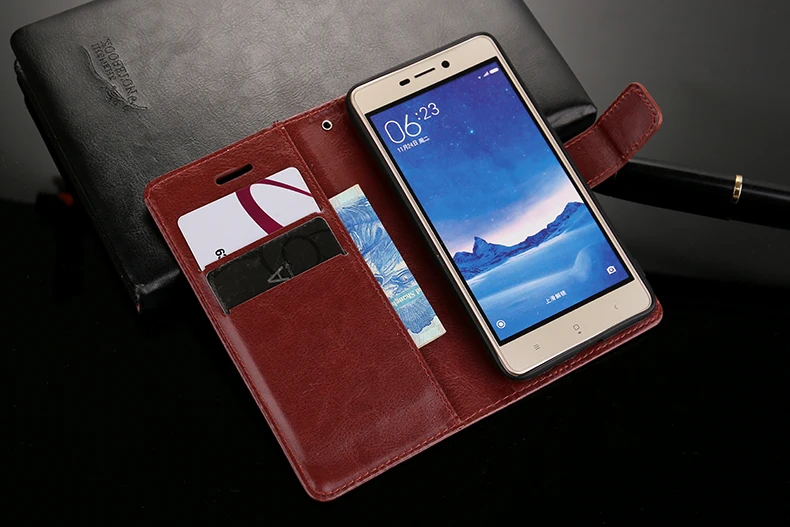 Кожаный чехол-книжка с отделениями для карт чехол для Xiaomi mi A1 A2 Lite 8 SE 6X 5X Red mi S2 6A 5 Plus Note 6 5 5A Note 4 4X 4A Pro Global Coque Funda