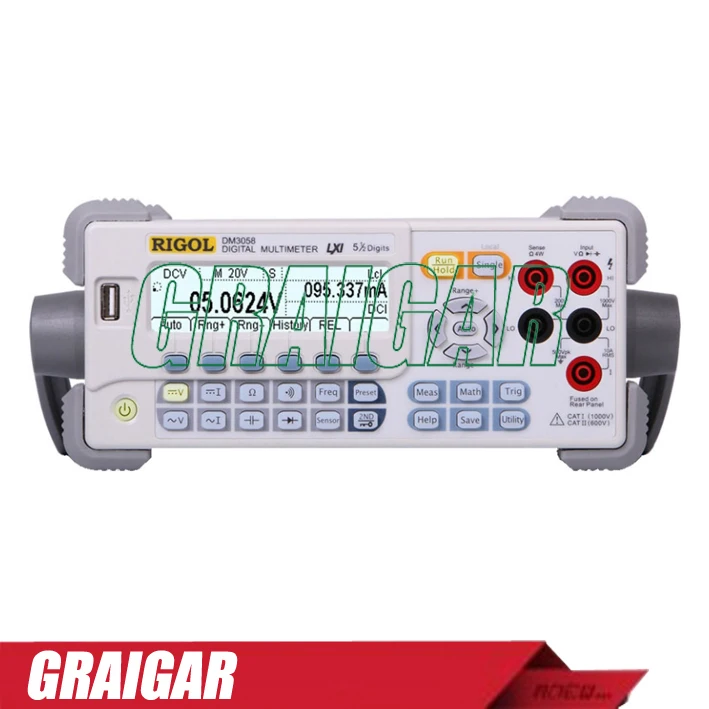 

RIGOL DM3058 - 5 1/2 Digit Digital Multimeter