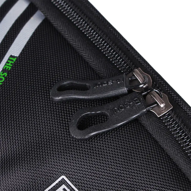 Discount 2019 New B-SOUL Waterproof Touch Screen Bicycle Bags Cycling Bike Front Frame Bag Tube Pouch Mobile Phone Foldable Storage Bag 5