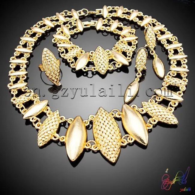 Free Shipping Wedding Gold Filed Ornament Set Traditional